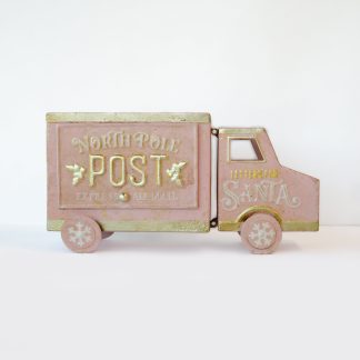 North Pole Post Truck Pink