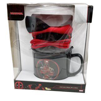 Deadpool Camp Mug and Sock Pack