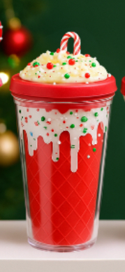 Sundae Tumbler Christmas Snowflake