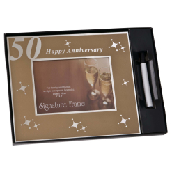 Signature Photo Frame 50th Anniversary