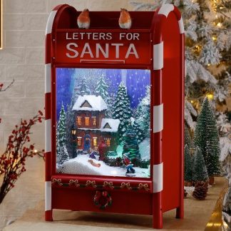 Letters to Santa Mailbox Snowing