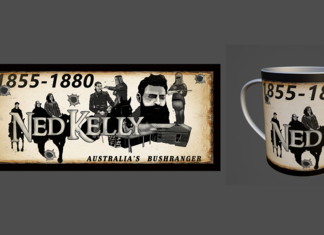 Ned Kelly 5 Ceramic Mug 310ml