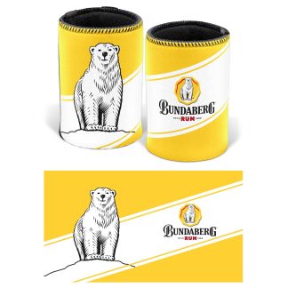Bundy Yellow Bear Can Cooler