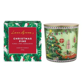 Festive Down Under Christmas Pine Fragrance Candle 600g