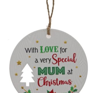 Special Mum Xmas Plaque