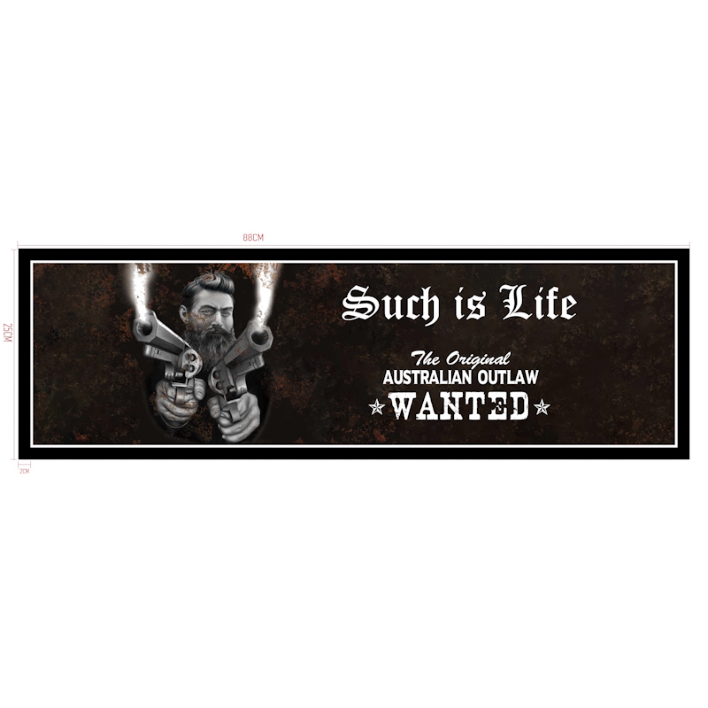 Ned Kelly 2 Bar Runner