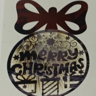 Infinity Mirror Merry Christmas