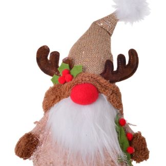 Xmas Sitting Led Gnome