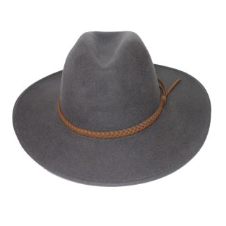 Blake Felt Fedora - Gun Metal Hat RM902