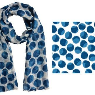 Scarf FM Watercolour Spots