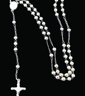 Rosary Beads Silver Beads