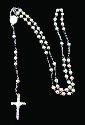 Rosary Beads Silver Beads