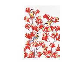 Garden Friends Tea Towel Spinebill