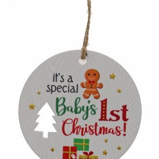Special Baby 1st Xmas Plaque