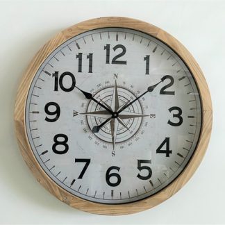 Compass Clock 68cm