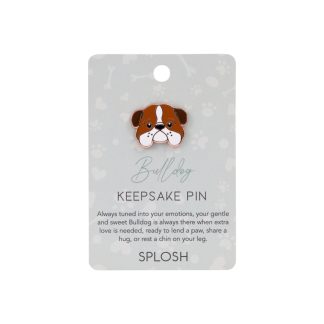 Bulldog Keepsake Pin