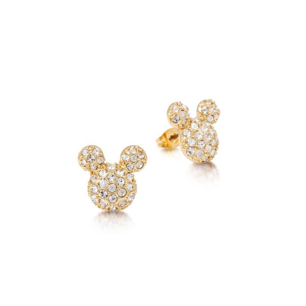 Mickey Mouse Crystal Stud Earrings DYE0806