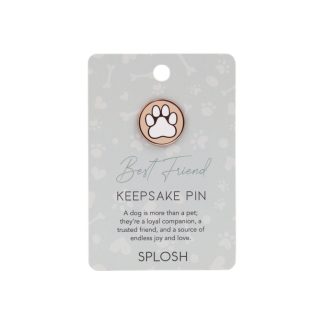 Dog Best Friend Keepsake Pin