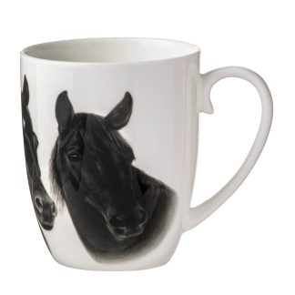 Trio Black Mug