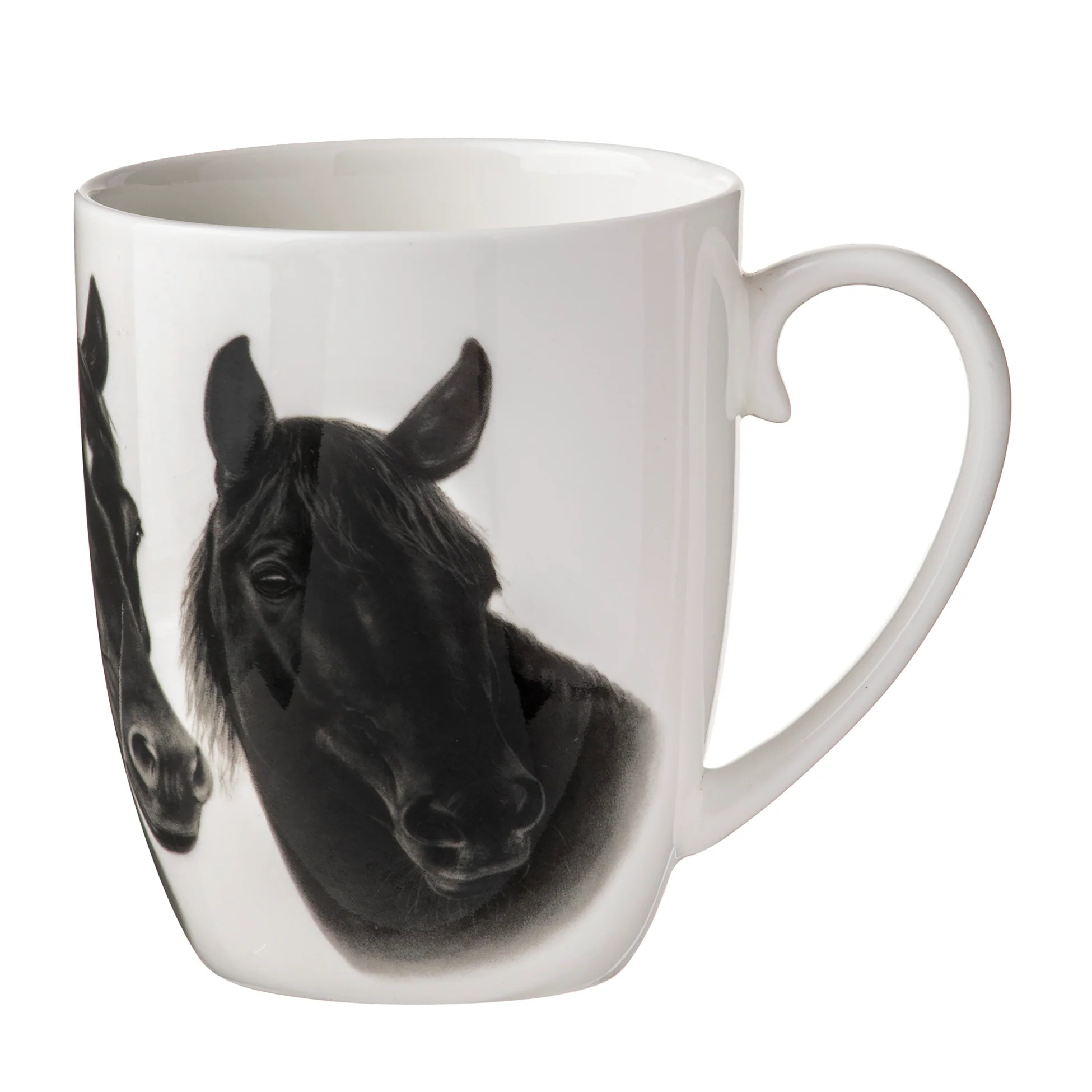 Trio Black Mug