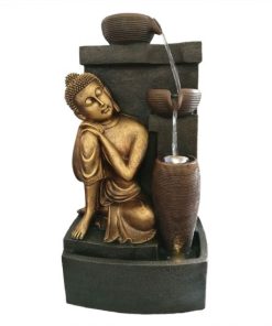 Resin Buddha Garden Fountain