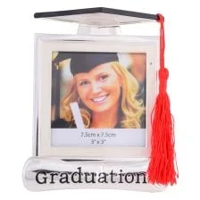Graduation Hat Frame 3X3