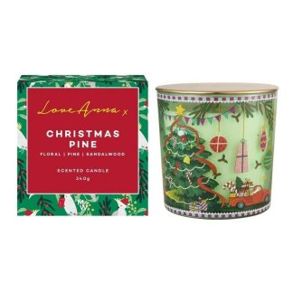 Festive Down Under Christmas Pine Fragrance Candle 340g