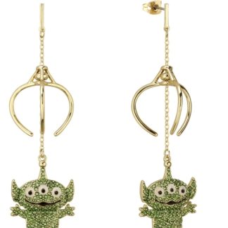 Alien Crystal Claw Drop Earrings