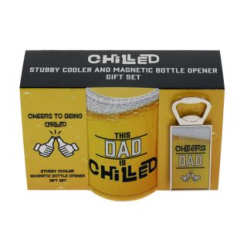 Dad Chilled Stubby Opener Pack