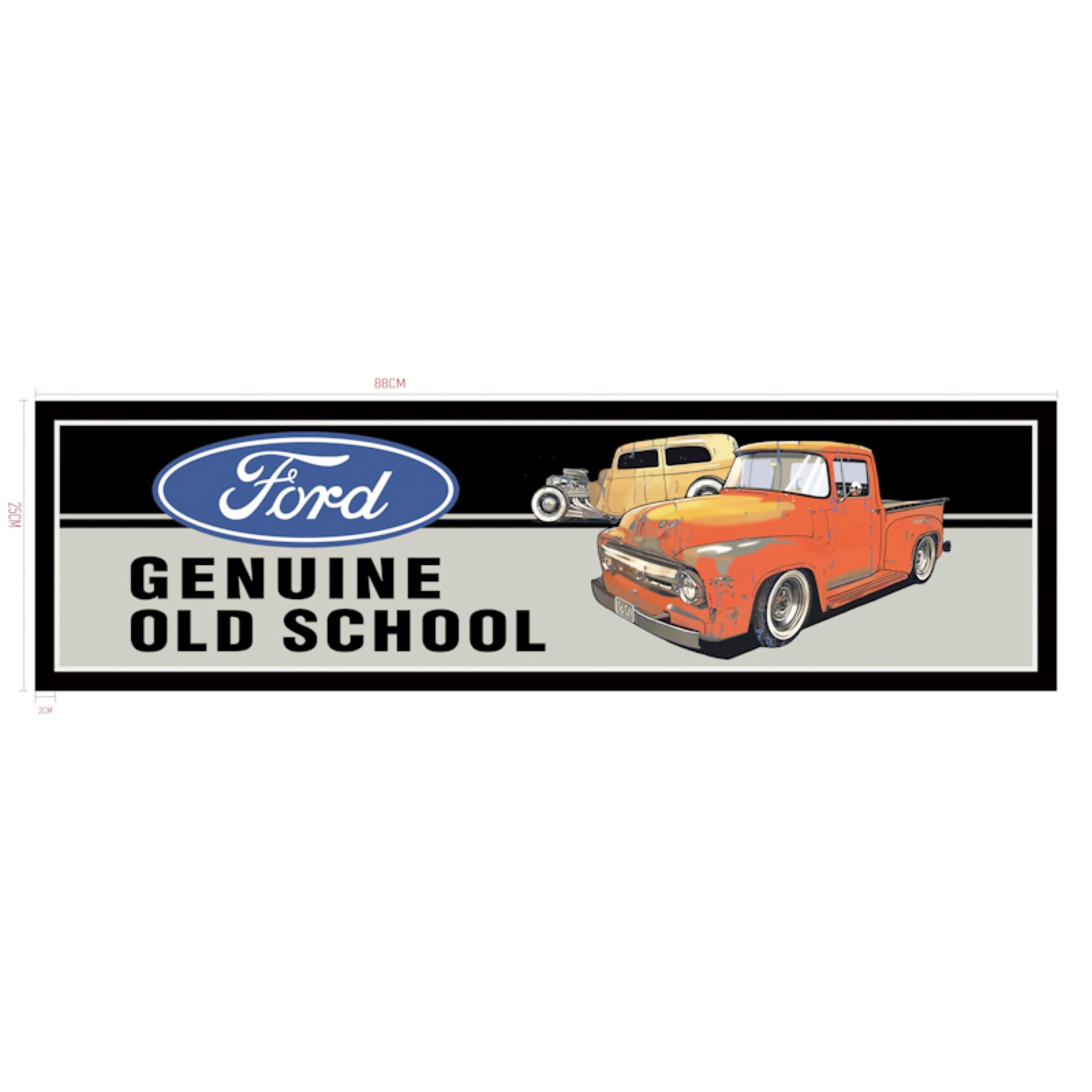 Genuine Old School Ford Bar Runner