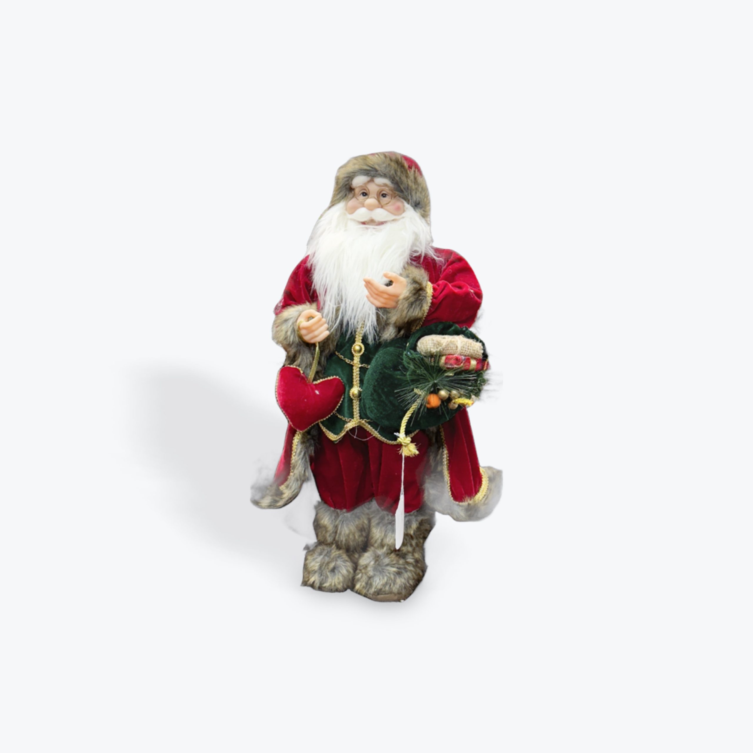Standing Santa Clause Snow Boots