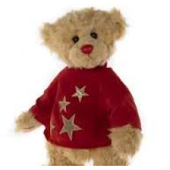 Charlie Bear Plush - Jingle Bell