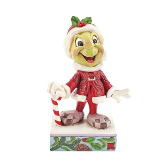 Disney Traditions - 11.4cm Jiminy Santa Personality Pose