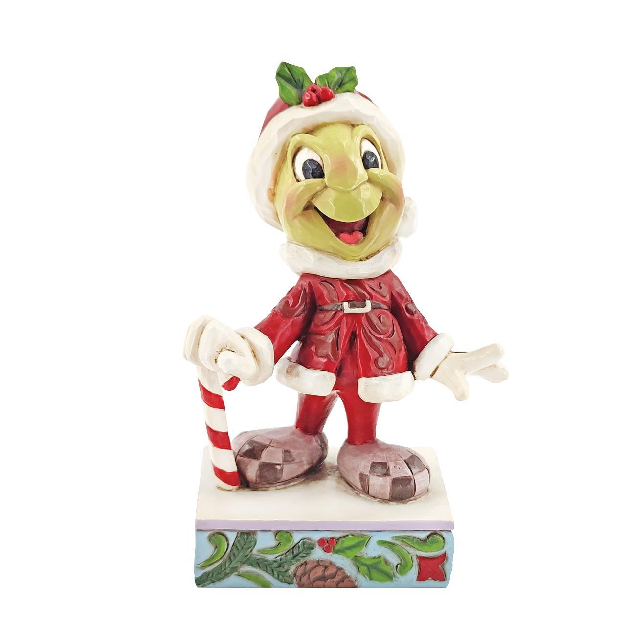 Disney Traditions - 11.4cm Jiminy Santa Personality Pose