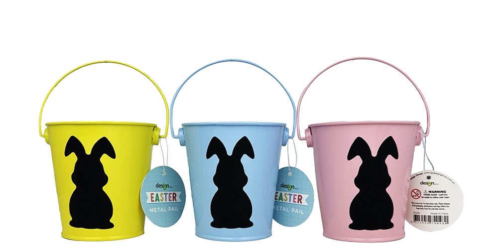 Easter Metal Pails
