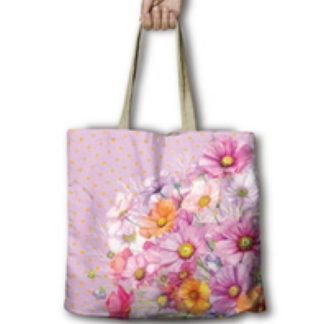 Reusable shopping bag Wistful Wildflowers