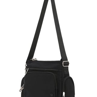Tosca Anti - Theft Shoulder Bag - Black