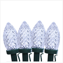 C9 Pinecone 50 LEDs Connectable String Lights White