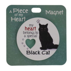 Cat black magnet