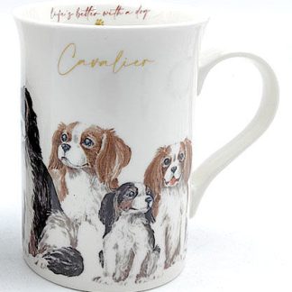 Muddy Paws Cavalier Mug