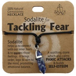 Sodalite For Tackling Fear Necklace