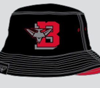 Adult Letter Graphic Bucket Hat