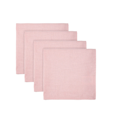 Cotton Classics Cotton Napkin Set of 4 45x45cm Rose