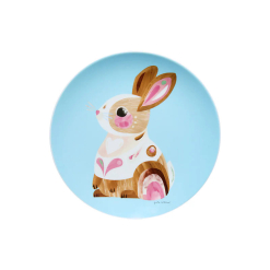 Pete Cromer Barn Friends Plate 20cm Bunny Blue