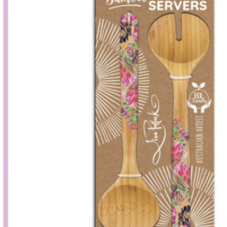 Blush Beauty Salad Servers