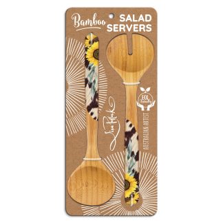 Sunflower Cowhide Servers