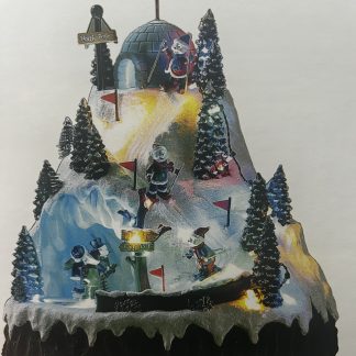 Christmas LED Ski Slope