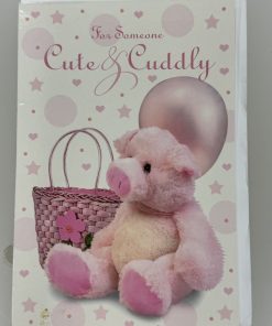 Blank Cute and Cuddly Card