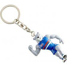 AFL Bulldogs Team Mascot Novelty Keyring