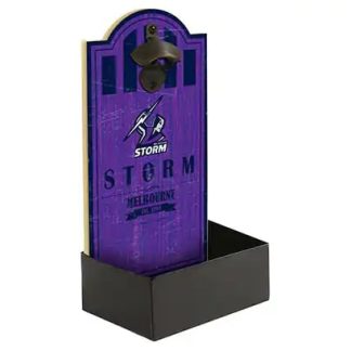 Storm NRL Wall Bottle Opener